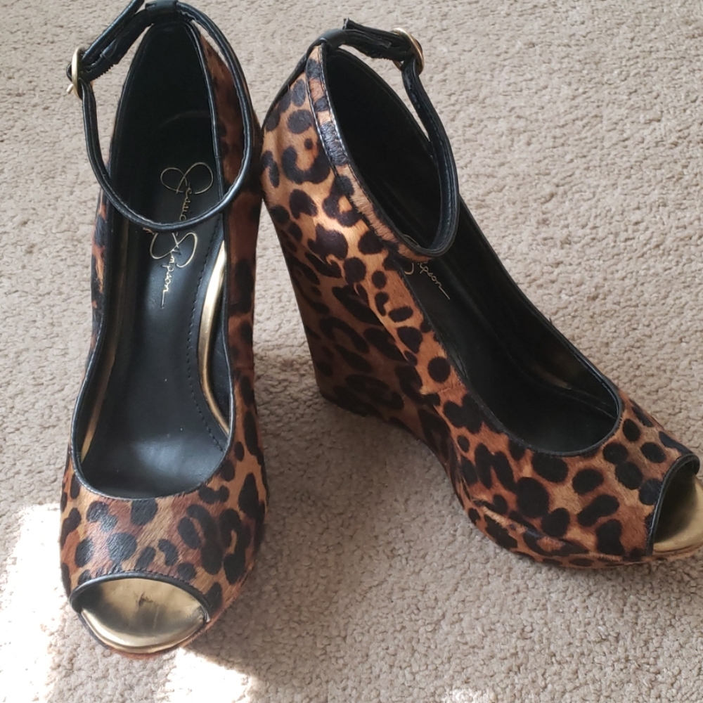 Jessica Simpson wedges